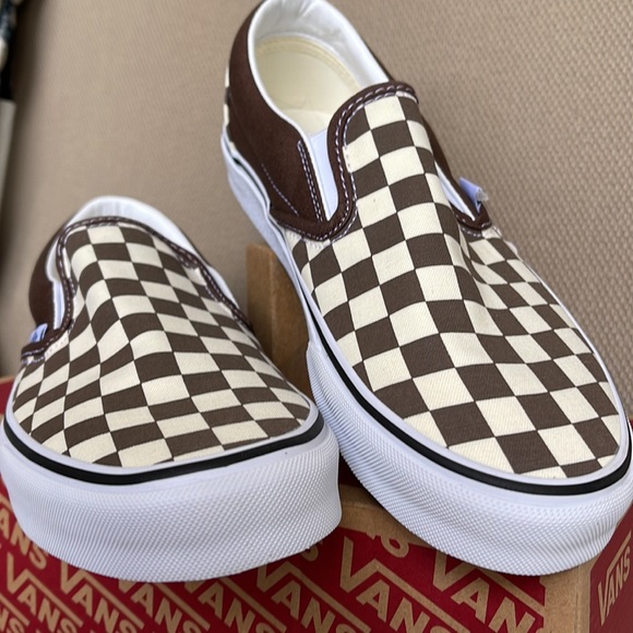 Vans Classic Slip-On Checkerboard Randrm / True White WMNS - Picture 9 of 16